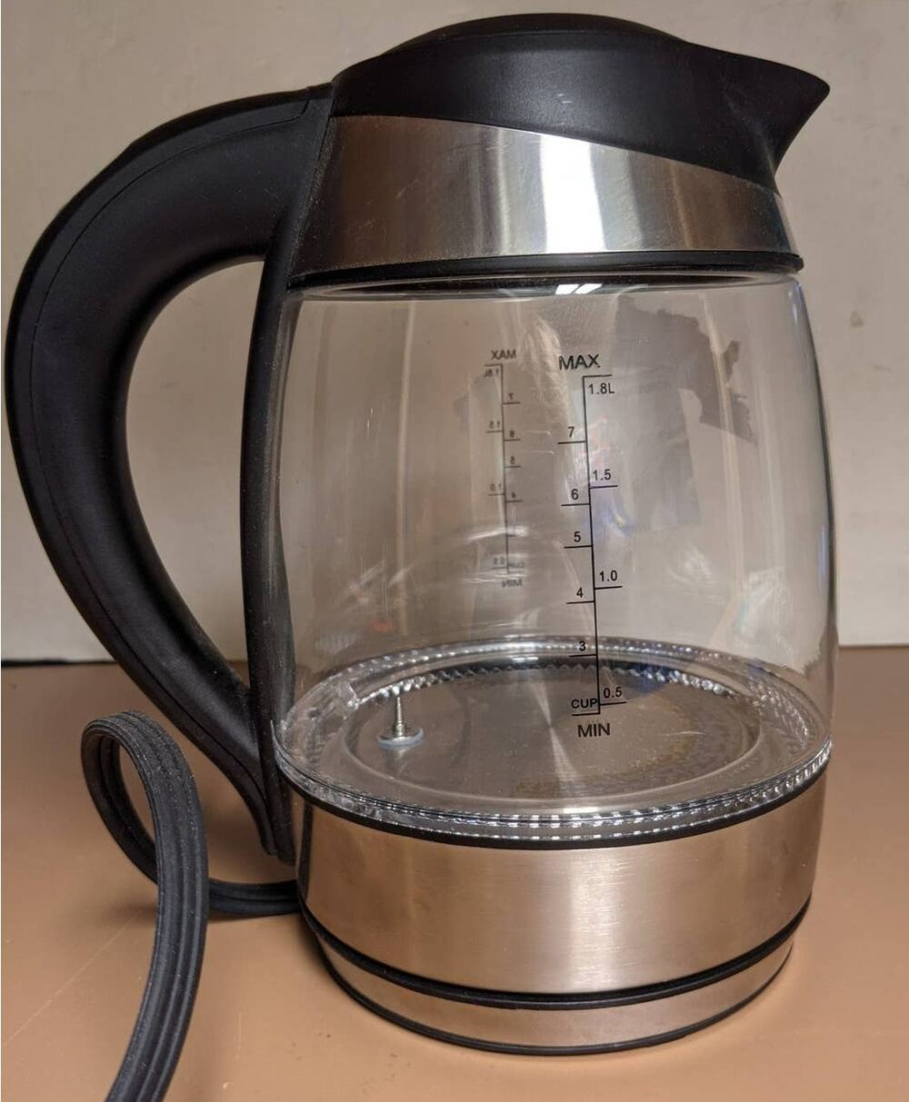 Kalorik 1.8L Electric Water Kettle for Coffee or Tea College Dorm Cooking New